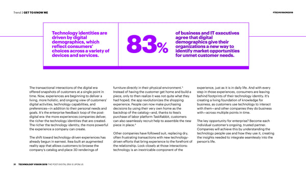 Accenture Technology Vision 2019 | Full Report - Page 34