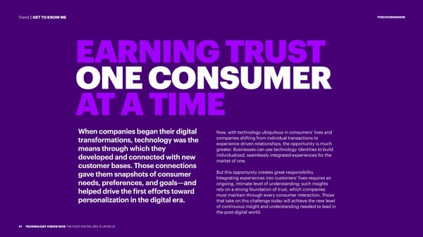 Accenture Technology Vision 2019 | Full Report - Page 44