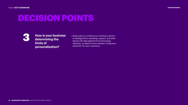 Accenture Technology Vision 2019 | Full Report - Page 46