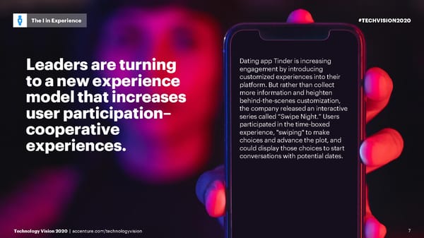 1. The I In Experience - TechVision2020 - Page 7