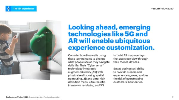 1. The I In Experience - TechVision2020 - Page 9