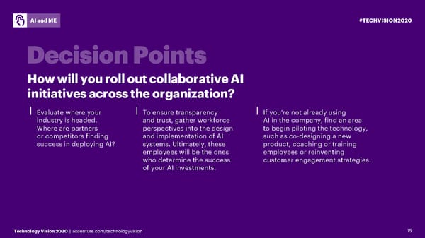 2. AI And Me - Tech Vision 2020 - Page 15